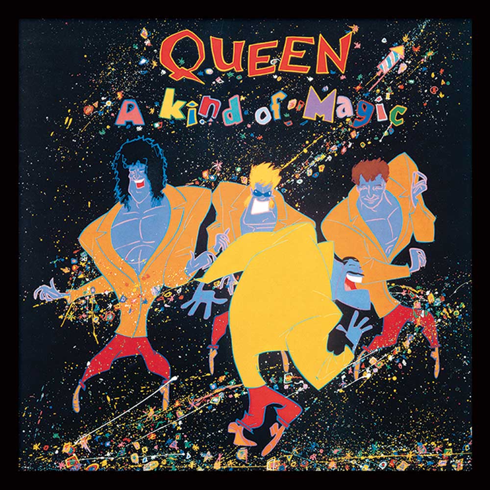 QUEEN クイーン (初来日50周年 ) - A KIND OF MAGIC (アルバム・シリーズ額) / インテリア額 - PGS